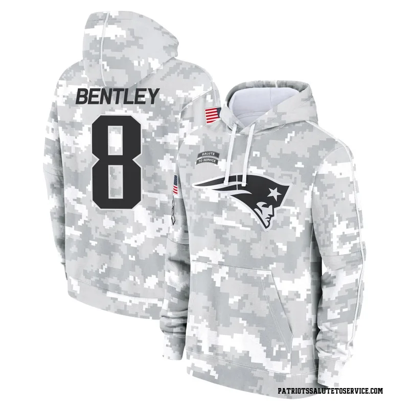 Ja Whaun Bentley Salute to Service Hoodies T Shirts Patriots Store