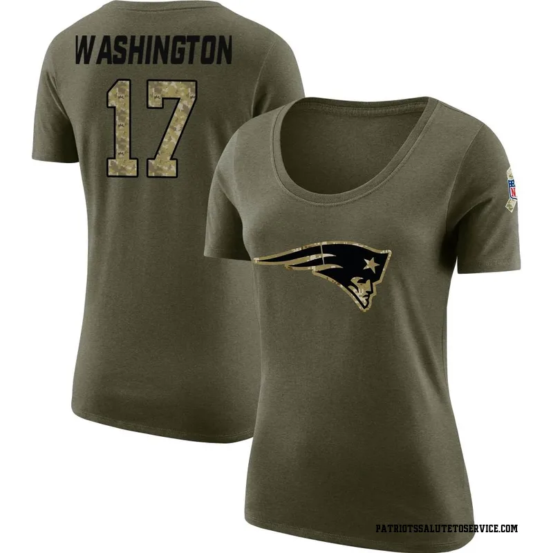 Women's Davis Mills Legend Salute to Service Scoop Neck T-Shirt - Olive -  Tshirtsedge